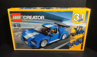 LEGO Creator 3-in-1 Turbo Track Racer (31070) Retired Set!