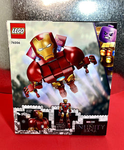 2022 LEGO Super Heroes: The Infinity Saga - Iron Man Figure (#76206)