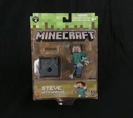 Minecraft Steve with Arrows & Dispenser