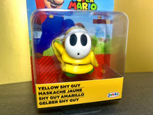 Load image into Gallery viewer, 2022 JAKKS Pacific World of Nintendo Mini 2.5&quot; Action Figure: YELLOW SHY GUY