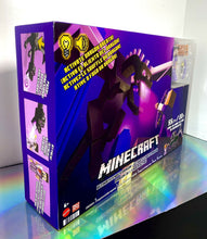 Load image into Gallery viewer, 2021 Mattel Minecraft - Ultimate Ender Dragon Figure w/ Enchanted Armor Steve!