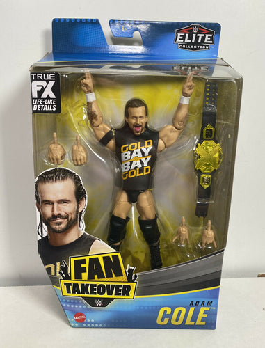 2021 WWE Elite Collection Fan Takeover Figure: ADAM COLE (NXT March 20, 2019)