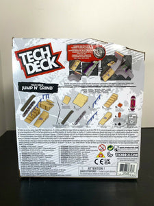 Tech Deck X-Connect Park Creator Starter Set- JUMP N’ GRIND w/ Excl. Fingerboard