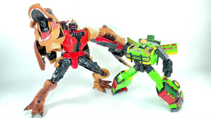 2021 Hasbro - Jurassic Park X Transformers - Tyrannocon Rex & Autobot JP93