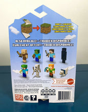 Load image into Gallery viewer, 2021 Minecraft Craft-a-Block Action Figure: WOLF (Blue Collar)