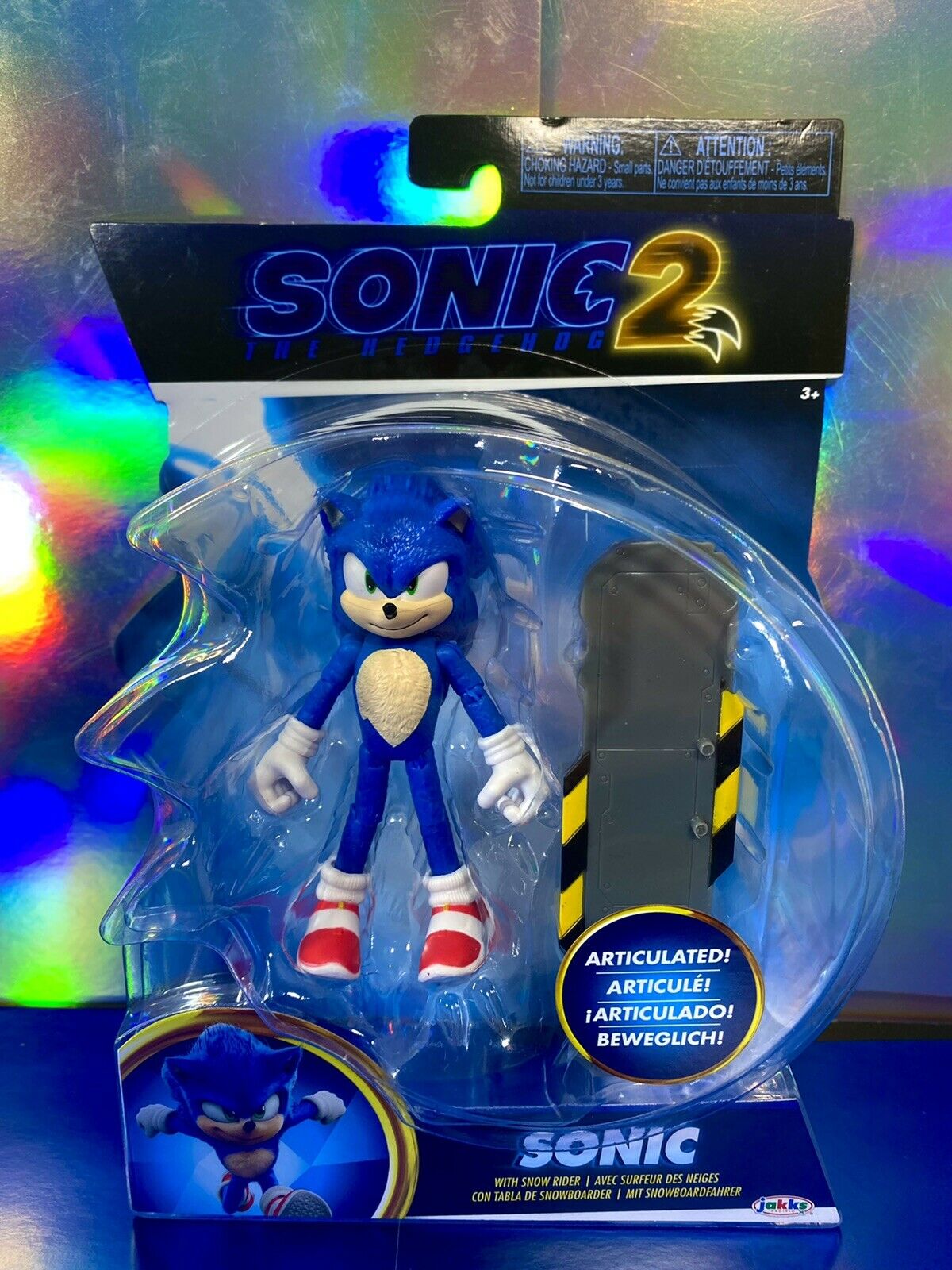 2022 JAKKS Pacific - Sonic the Hedgehog 2 (Movie) Figure - SONIC