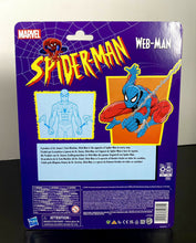 Load image into Gallery viewer, 2021 Hasbro Marvel Comics Legends Series Retro: WEB-MAN (INVERTED DESIGN!)