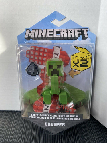 Minecraft Craft-A-Block Creeper Action Figure