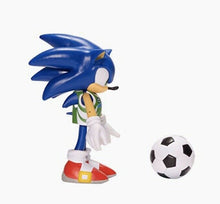 Load image into Gallery viewer, 2020 JAKKS Pacific Sonic The Hedgehog 4&quot; Soccer Sonic Action Figure