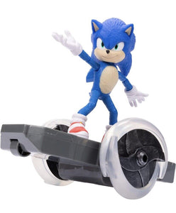 2022 JAKKS Sonic the Hedgehog 2 (Movie) - Sonic Speed RC Toy (Lights up!)