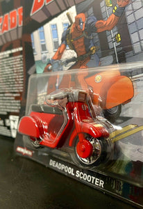 2021 Hot Wheels Premium Real Riders - Deadpool 30th Anniv - Deadpool Scooter
