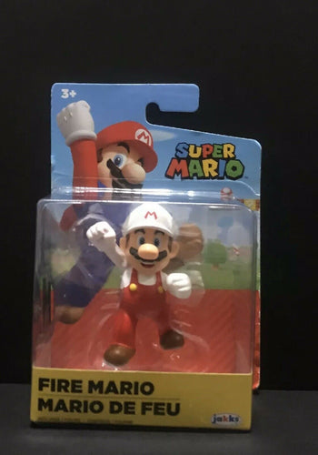 Super Mario Bros World Of Nintendo Fire Mario Figure