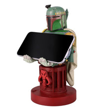 Load image into Gallery viewer, Cable Guys Star Wars - RED Boba Fett Phone &amp; Controller Holder w/ USB Cable Excl