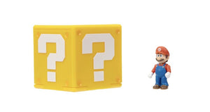2023 JAKKS The Super Mario Bros. Movie Minifigure - MARIO (w/ Question Block)