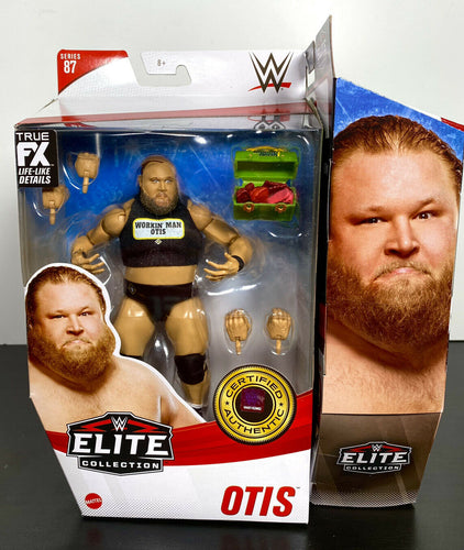 2021 WWE Elite Collection Series 87 Action Figure: OTIS (Money in the Bank 2020)
