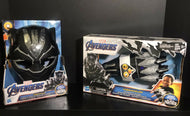 NEW Marvel Black Panther Vibranium Power FX Mask & Claws BUNDLE