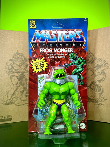 2023 Mattel Creations Exclusive Masters of the Universe Origins: FROG MONGER