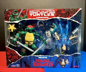 2023 Playmates TMNT x Stranger Things Action Figure 2-Pack Complete Set!