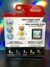 Load image into Gallery viewer, 2016 JAKKS Pacific World of Nintendo Action Figure: WHITE TANOOKI MARIO