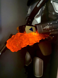 Disney Star Wars Talking 13.5in Figure - THE MANDALORIAN (Blaster Lights Up!)