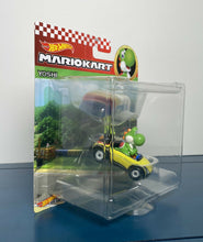 Load image into Gallery viewer, NEW 2021 Hot Wheels Mario Kart: YOSHI Sports Coupe + PARAFOIL Die-Cast Car