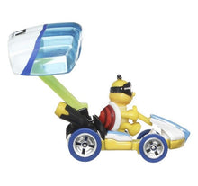 Load image into Gallery viewer, 2022 Hot Wheels Mario Kart: LAKITU Standard Kart + Para foil Glider Die-Cast Car
