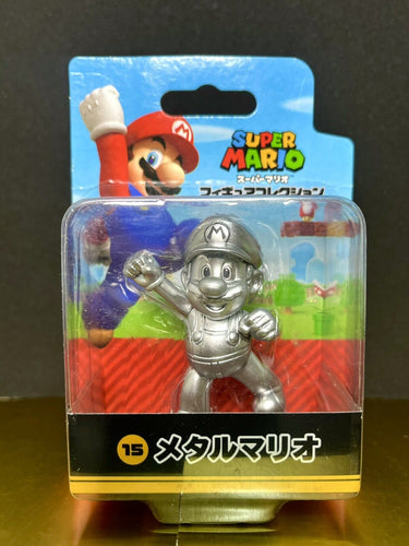 Sangei (Japanese) Super Mario 2.5in Figure: METAL MARIO