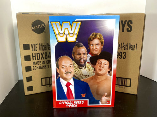 2022 Mattel Creations - WWE Retro Wave 1 Action Figure Set (EXCLUSIVE!)