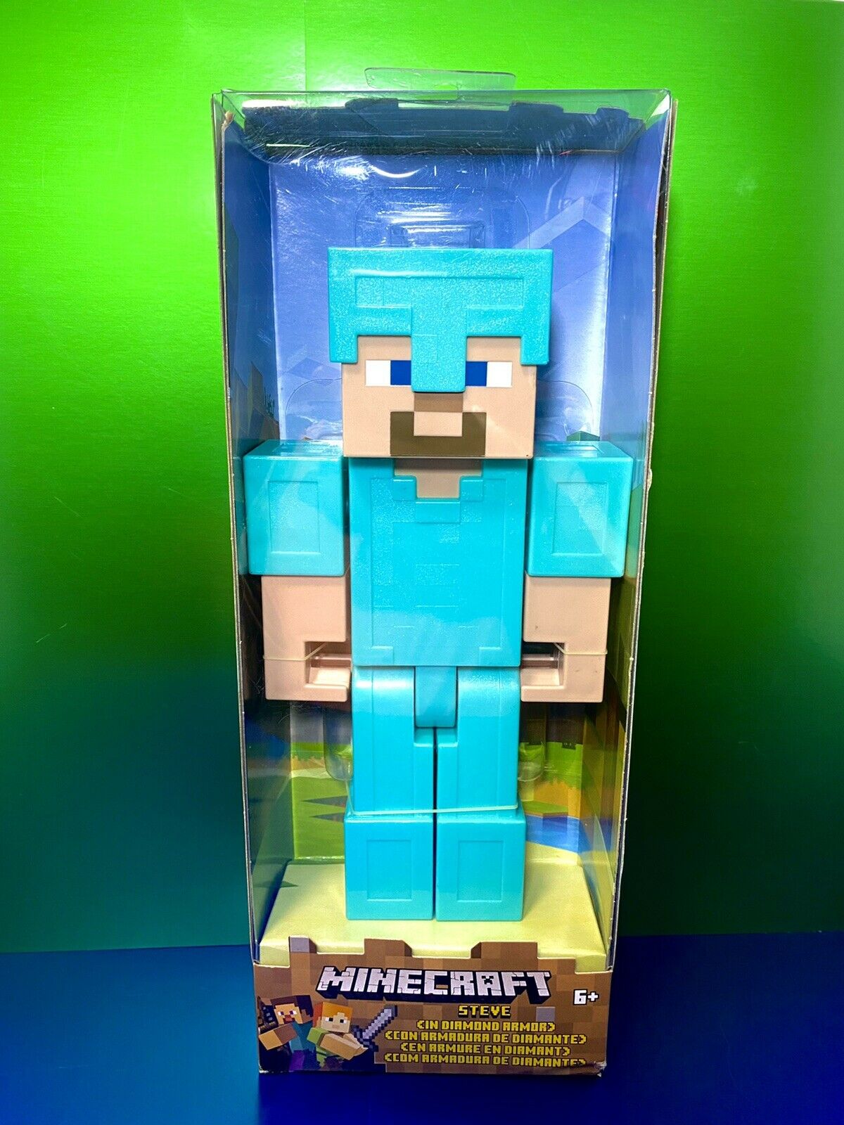 2018 Mattel Minecraft Action Figure Large Scale STEVE in