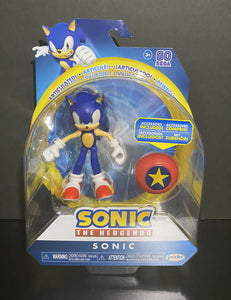 2020 JAKKS Pacific Sonic the Hedgehog Action Figure: Sonic with Star Spring