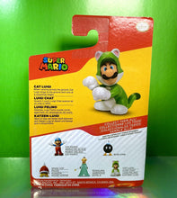 Load image into Gallery viewer, 2022 JAKKS Pacific World of Nintendo 2.5&quot; Action Figure: CAT LUIGI
