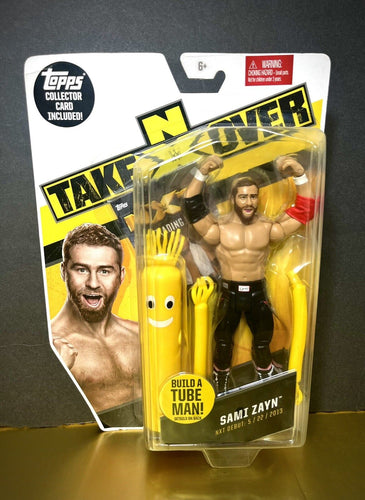 2017 WWE Core NXT Takeover Series: SAMI ZAYN (Debut: 5/22/2013) w/ TOPPS Card