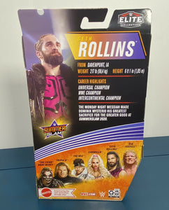 WWE Seth Rollins Elite Series #86 Mattel Figure NEW Sealed SummerSlam 2020 Pink