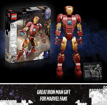 Load image into Gallery viewer, 2022 LEGO Super Heroes: The Infinity Saga - Iron Man Figure (#76206)