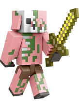 Load image into Gallery viewer, 2022 Minecraft Build-a-Portal Action Figure: ZOMBIFIED PIGLIN (w/ Gold Sword)