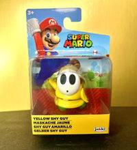 Load image into Gallery viewer, 2022 JAKKS Pacific World of Nintendo Mini 2.5&quot; Action Figure: YELLOW SHY GUY
