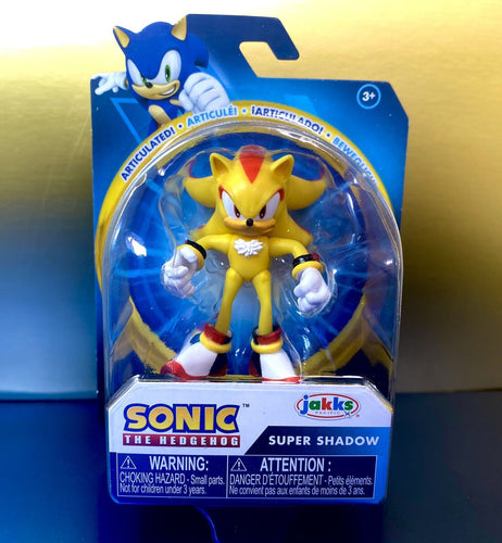 2022 JAKKS Pacific Sonic the Hedgehog 2.75in Action Figure: SUPER SHADOW