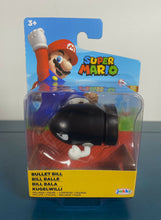 Load image into Gallery viewer, 2021 JAKKS Pacific World of Nintendo Mario Mini 2.5&quot; Action Figure: BULLET BILL