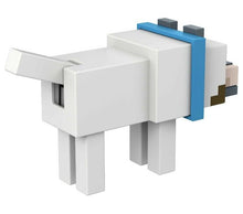 Load image into Gallery viewer, 2021 Minecraft Craft-a-Block Action Figure: WOLF (Blue Collar)