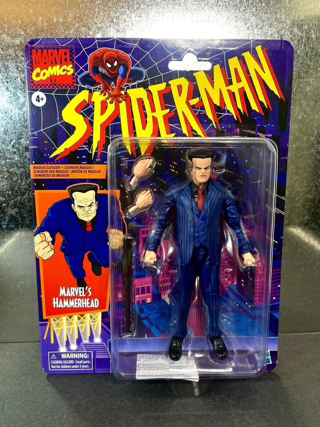 2022 Hasbro Marvel Comics Legends Series Retro Action Figure: HAMMERHEAD