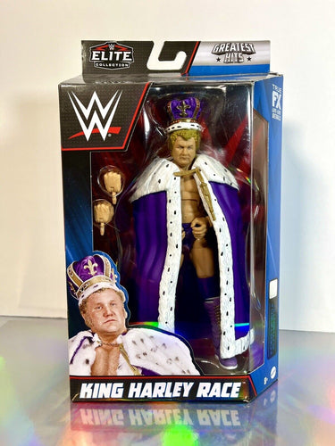 2023 WWE Elite Collection Greatest Hits Figure: KING HARLEY RACE (Flashback ‘18)