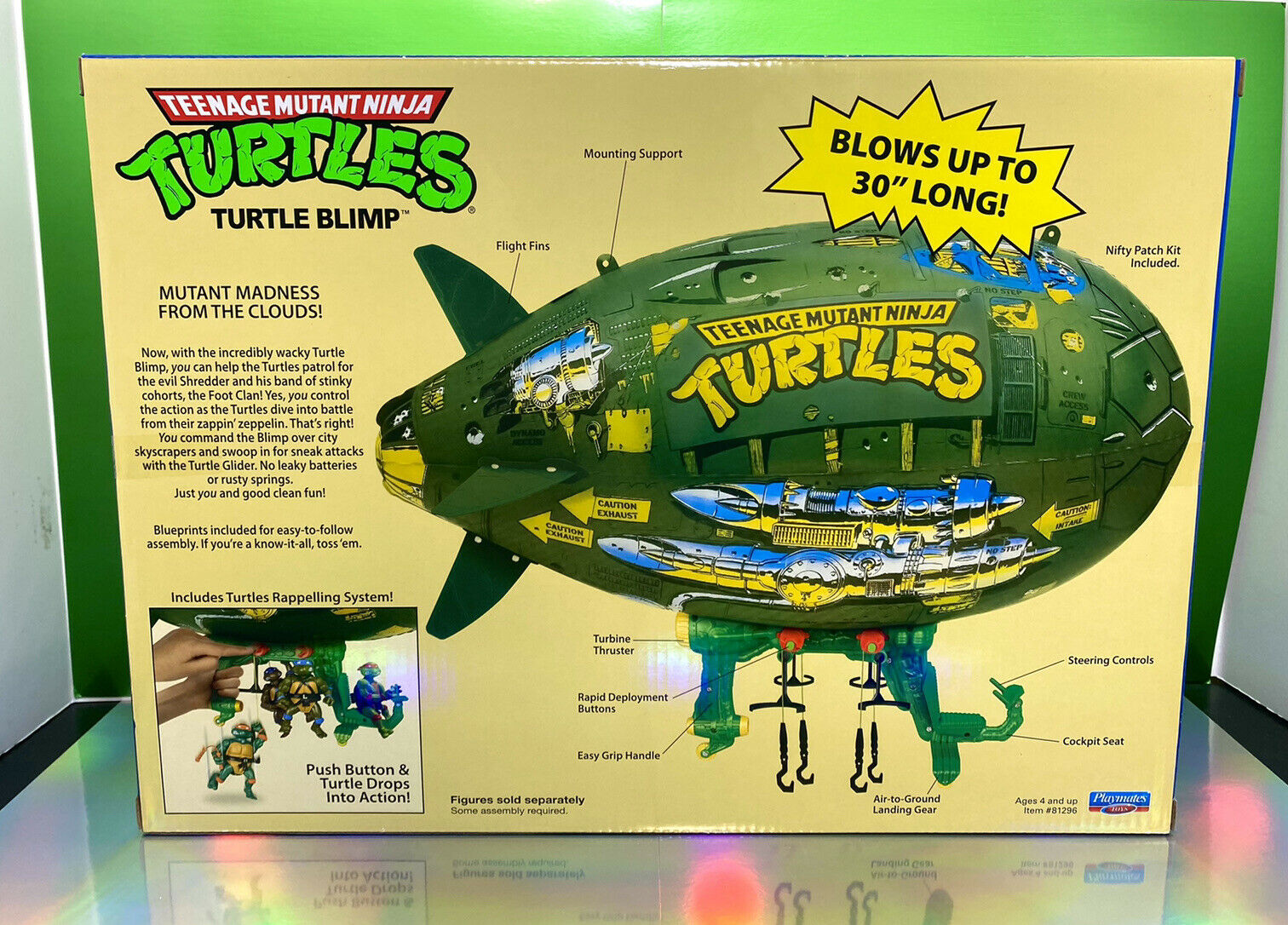 Turtle blimp toy hotsell