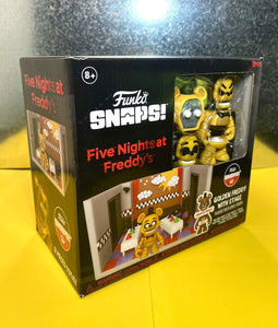 2022 Funko Snaps! - Five Nights at Freddy's - GOLDEN FREDDY WITH STAGE Playset