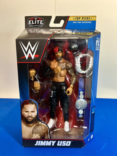 2023 WWE Elite Collection Top Picks Wave 4 Action Figure: JIMMY USO (Bloodline)