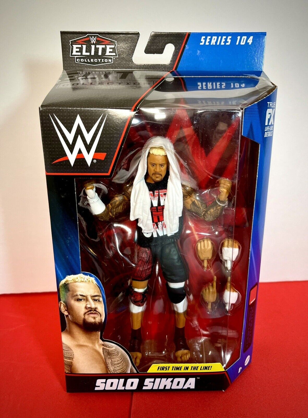 2023 WWE Elite Collection Series 104 Action Figure: SOLO SIKOA (The Bloodline)
