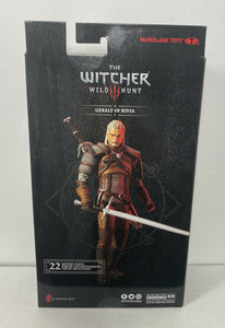 2021 McFarlane Toys Gold Label Series- The Witcher: Wild Hunt -  GERALT OF RIVA