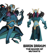 Load image into Gallery viewer, 2018 Playmates - Rise of the Teenage Mutant Ninja Turtles - BARON DRAXUM Figure
