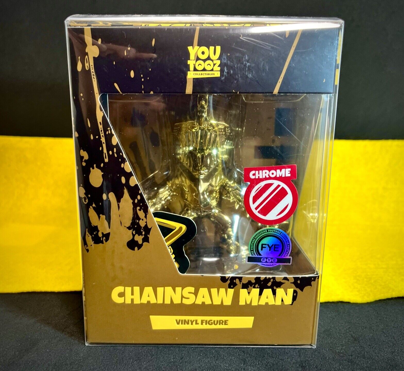 yyyuiです(´◡`  )♩ 2023 YouTooz - Chainsaw Man Denji Gold Chrome Version