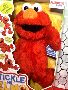 2016 Hasbro - Sesame Street -  TICKLE ME ELMO Talking Interactive Plush Toy