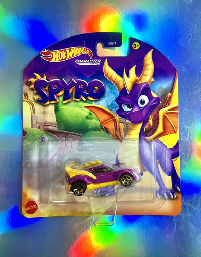 2023 Hot Wheels Character Cars - SPYRO THE DRAGON Diecast Car
